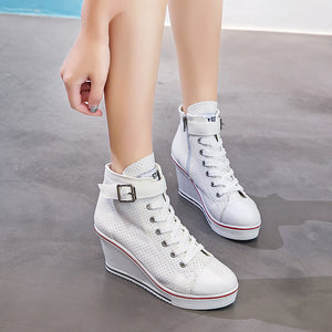 High-top Women Canvas Style Shoes