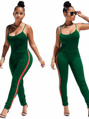 Load image into Gallery viewer, Two Piece Tracksuit w/ Spaghetti Strap Tank Top
