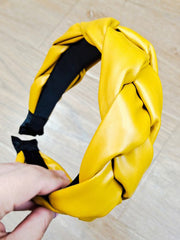 Load image into Gallery viewer, European and American Leather Twist Braid Headband
