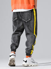 Load image into Gallery viewer, Love and Piece Print Jeans
