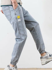 Load image into Gallery viewer, Jogger Denim Jeans

