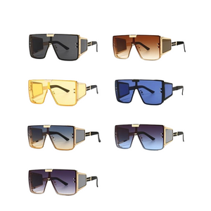 Oversized Square Flat Sunglasses For Women