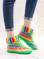 Load image into Gallery viewer, Colorful Ankle Boots

