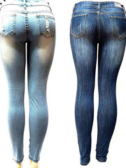 Load image into Gallery viewer, Women&#39;s Skinny Ripped Jeans - vendach
