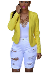 Load image into Gallery viewer, High Waist Jeans Shorts
