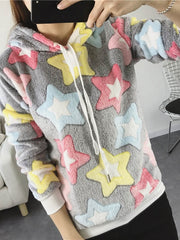 Load image into Gallery viewer, Comfy Long Sleeve Hoodie Sweater
