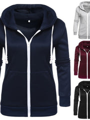 Load image into Gallery viewer, Women&#39;s Classic Hoodie Jacket
