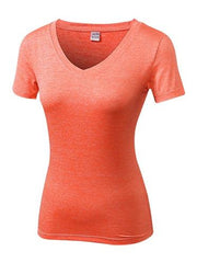 Load image into Gallery viewer, V neck T-shirt Women - vendach
