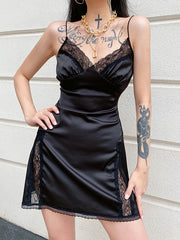 Load image into Gallery viewer, Satin Mini Dress
