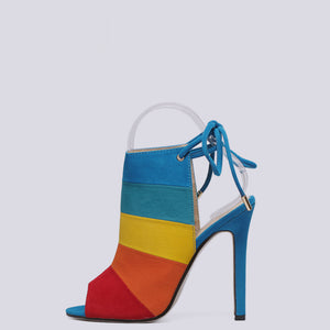 Multi-Color High Heels Shoes