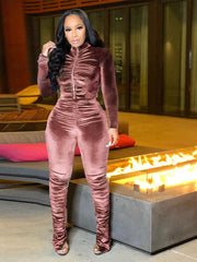 Load image into Gallery viewer, Velvet Two-piece Set
