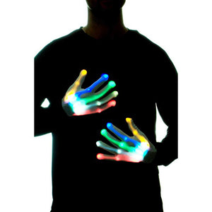 LED Skeleton Hand Gloves