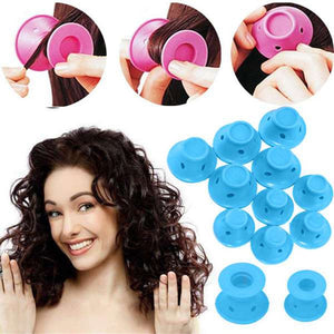 Soft Rubber Magic Hair Care Rollers 