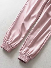 Load image into Gallery viewer, loose casual lace-up pants
