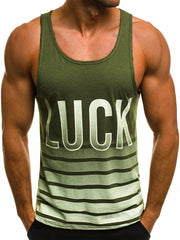 Load image into Gallery viewer, LUCK Print Tank Top

