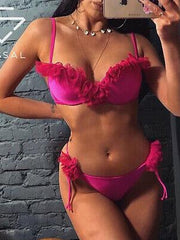 Load image into Gallery viewer, Ruffle Bikini Set
