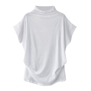 Turtleneck Short Sleeve T-Shirt