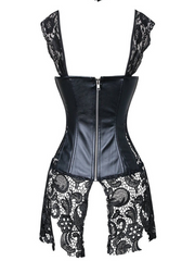 Load image into Gallery viewer, Faux Leather Corset
