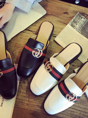 Load image into Gallery viewer, Flat Bottom Slip-on Shoes
