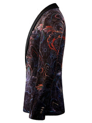 Load image into Gallery viewer, Men Luxury Print Blazer
