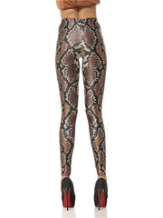 Load image into Gallery viewer, Digital Snakeskin Leggings - vendach
