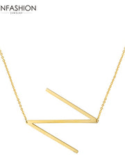 Load image into Gallery viewer, Letter Pendant Necklace
