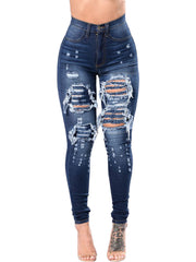 Load image into Gallery viewer, Ripped Denim Pants
