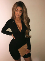 Load image into Gallery viewer, Long Sleeve Romper
