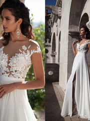 Load image into Gallery viewer, Bohemian wedding dress
