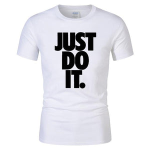 Just Do It T Letter print t-shirt - vendach