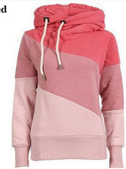 Load image into Gallery viewer, Women&#39;s Color Block Pullover Hoodies
