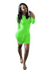 Load image into Gallery viewer, Long Sleeved High Neck Romper
