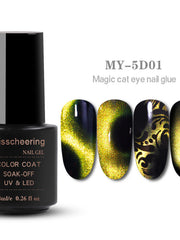 Load image into Gallery viewer, Two-Color Cats-Eye Gel Polish
