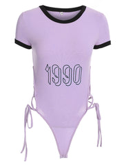 Load image into Gallery viewer, Bodysuit with number Printed
