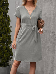 Load image into Gallery viewer, V-neck Dress
