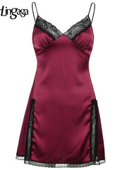 Load image into Gallery viewer, Satin Mini Dress
