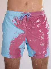 Load image into Gallery viewer, Color Changing Beach Shorts
