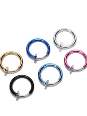 Load image into Gallery viewer, Faux Clip-On Nose Ring
