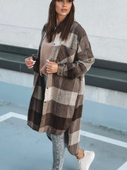 Load image into Gallery viewer, Oversized Plaid Shirt
