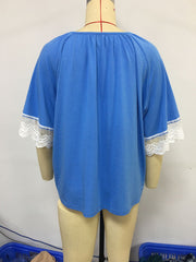 Load image into Gallery viewer, Loose Top With Lace
