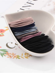 Load image into Gallery viewer, Elastic hair Ties (100pc 2mm thick )
