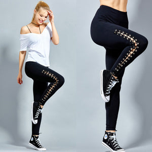 Laced Up Leggings