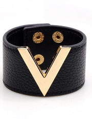 Load image into Gallery viewer, Genuine Leather Cuff Bracelet
