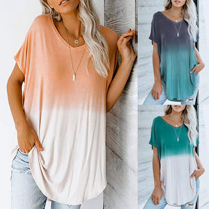 Gradient Loose T-Shirts