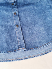 Load image into Gallery viewer, Ruffled Denim Jackets
