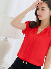 Load image into Gallery viewer, Short-Sleeve Blouse
