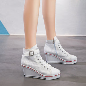 High-top Women Canvas Style Shoes