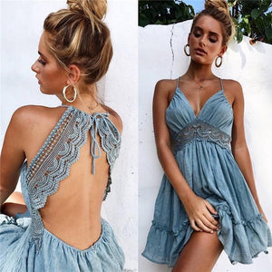 Summer Lace Dress Elegant