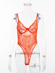 Load image into Gallery viewer, Sheer Lace Bodysuit
