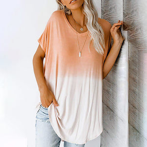 Gradient Loose T-Shirts
